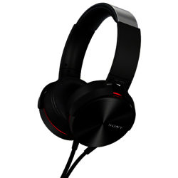 Sony XB950AP Extra Bass Over-Ear Headphones with Mic/Remote, Black